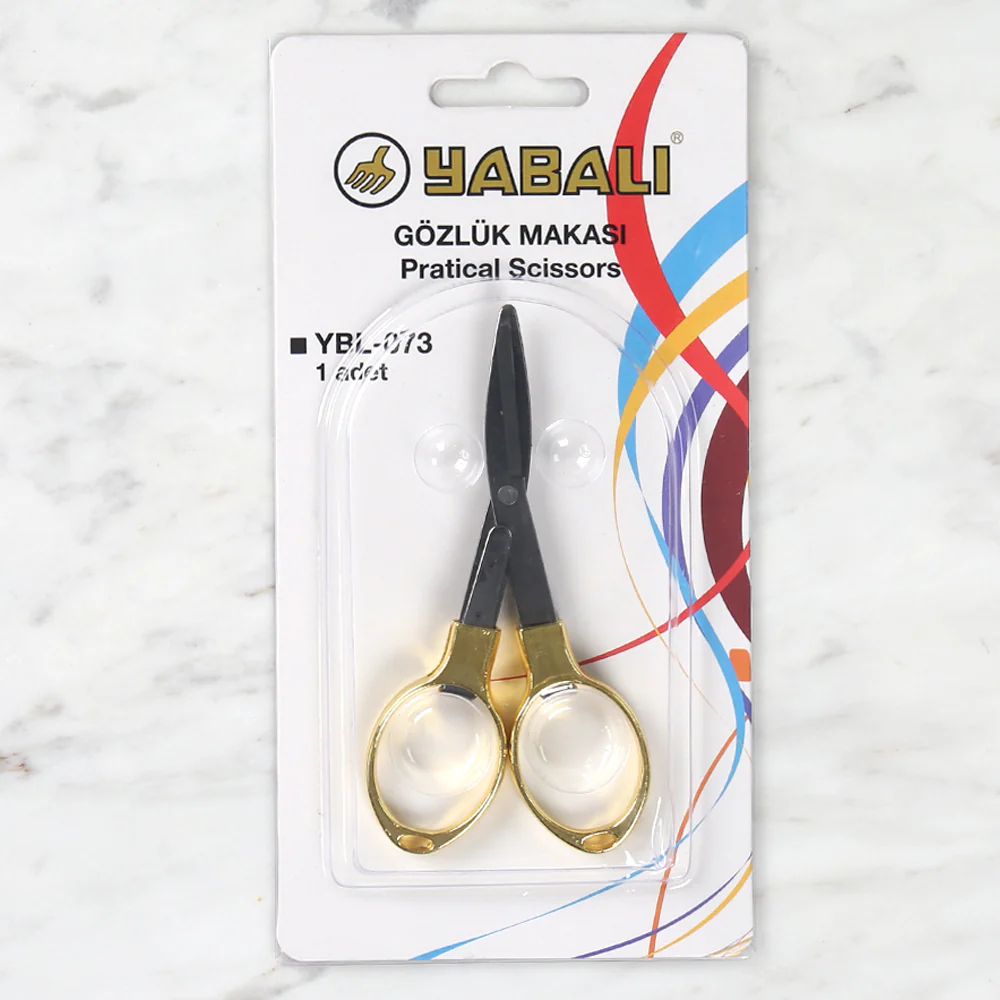 Yabalı Folding Scissors - Gold