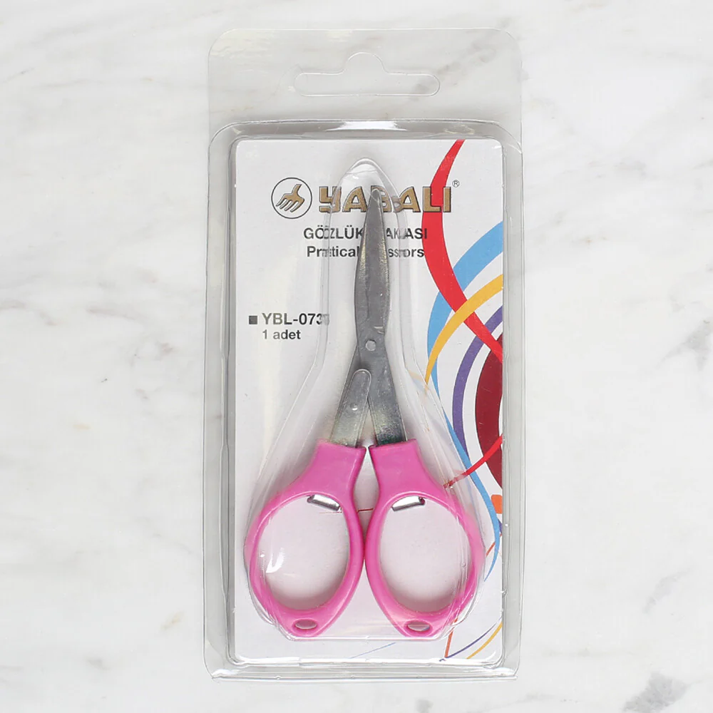 Yabalı Folding Scissors, Pink