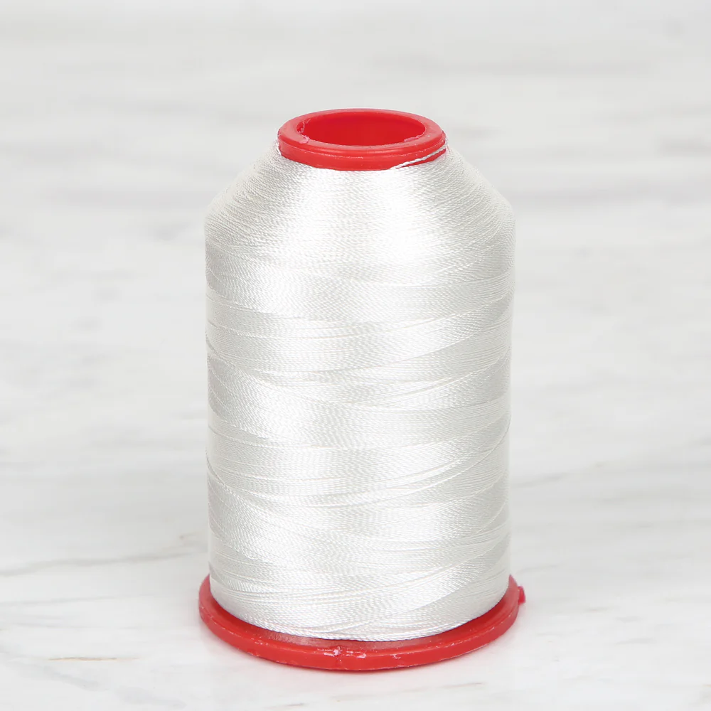Yabalı Polyester Yarn Normal White 100 gr - No:60 - Image 2