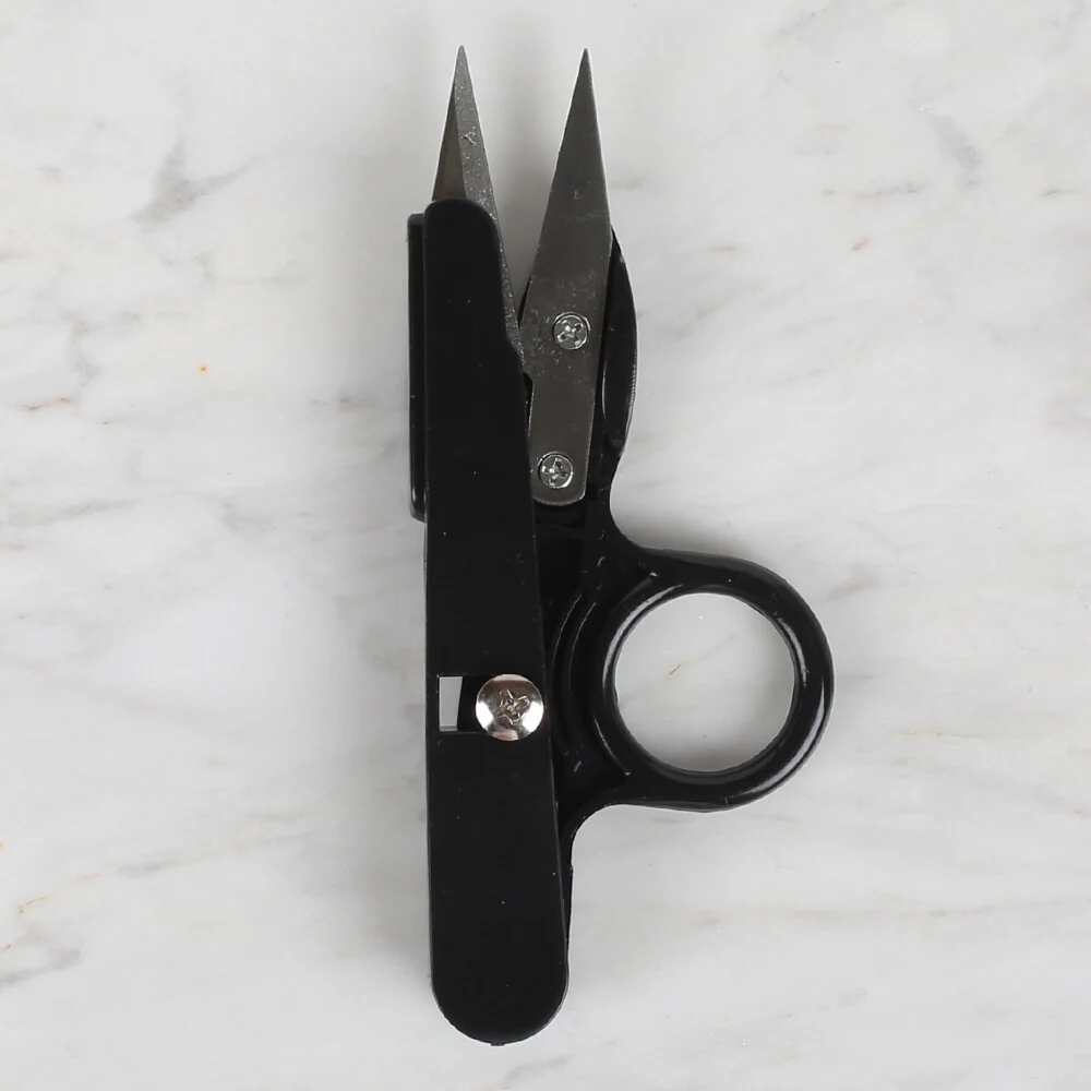 Yabalı Thread Cleaning Scissors, Black YBL - 56 - Image 2