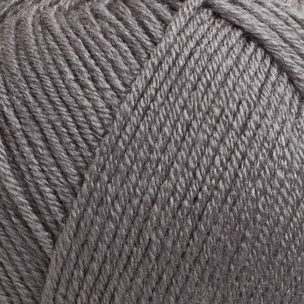 YarnArt Adore Anti-Pilling Yarn, Grey - 347 - Image 2