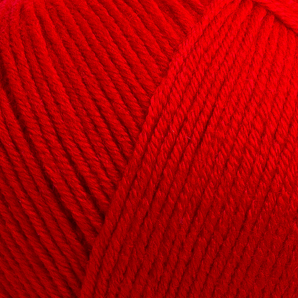 YarnArt Adore Anti-Pilling Yarn, Red - 352 - Image 2