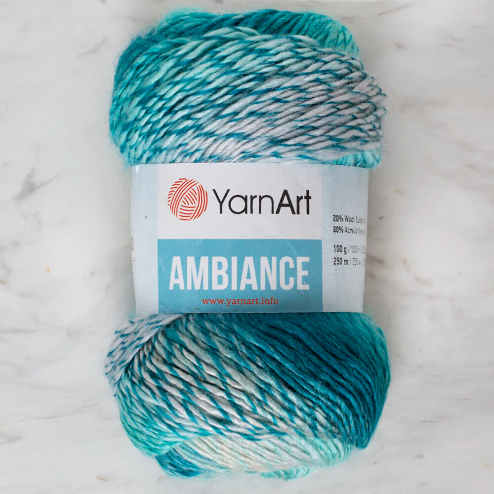 YarnArt Ambiance Knitting Yarn, Variegated - 155