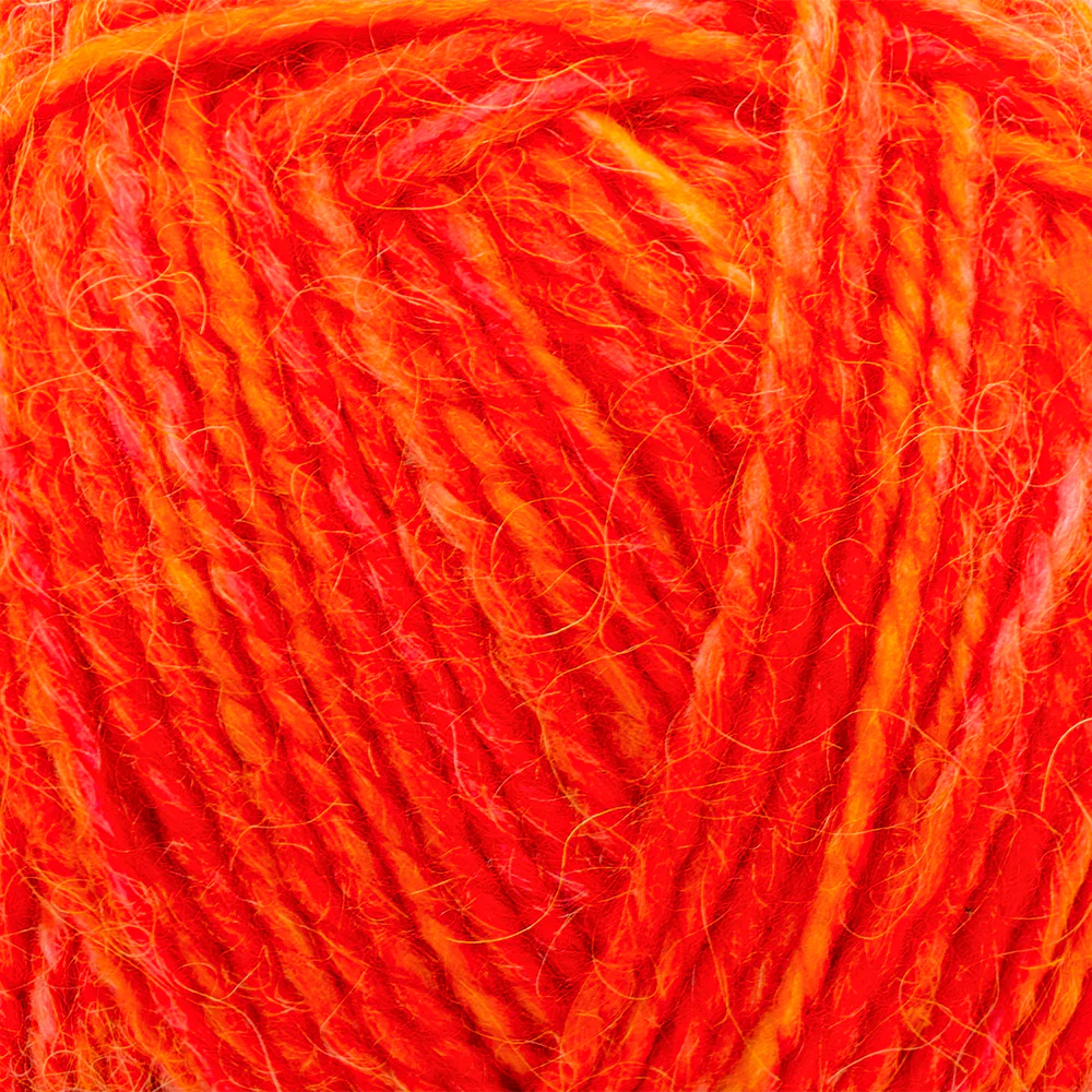Yarnart Andes Denim Hand Knitting Yarn , Orange - 5112 - Image 2