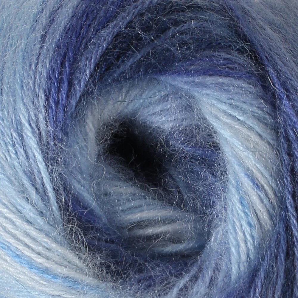 YarnArt Angora Active Knitting Yarn, Navy Blue - 842 - Image 3