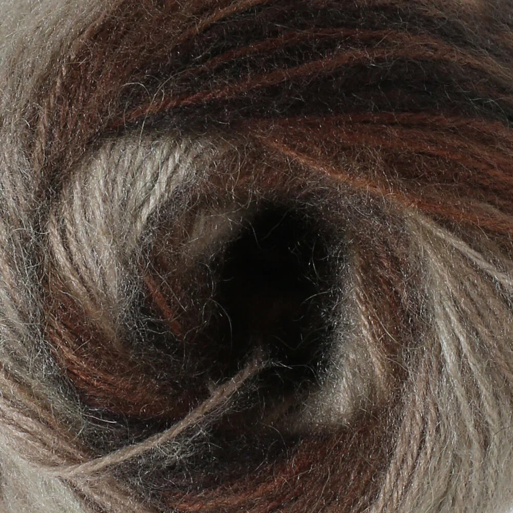 YarnArt Angora Active Knitting Yarn, Brown - 849 - Image 3