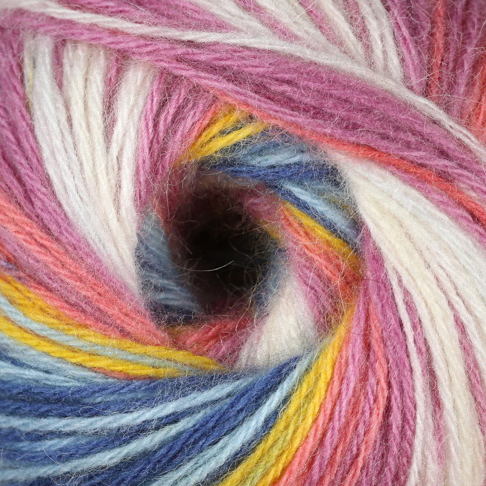 YarnArt Angora Active Knitting Yarn, Variegated - 858 - Image 3