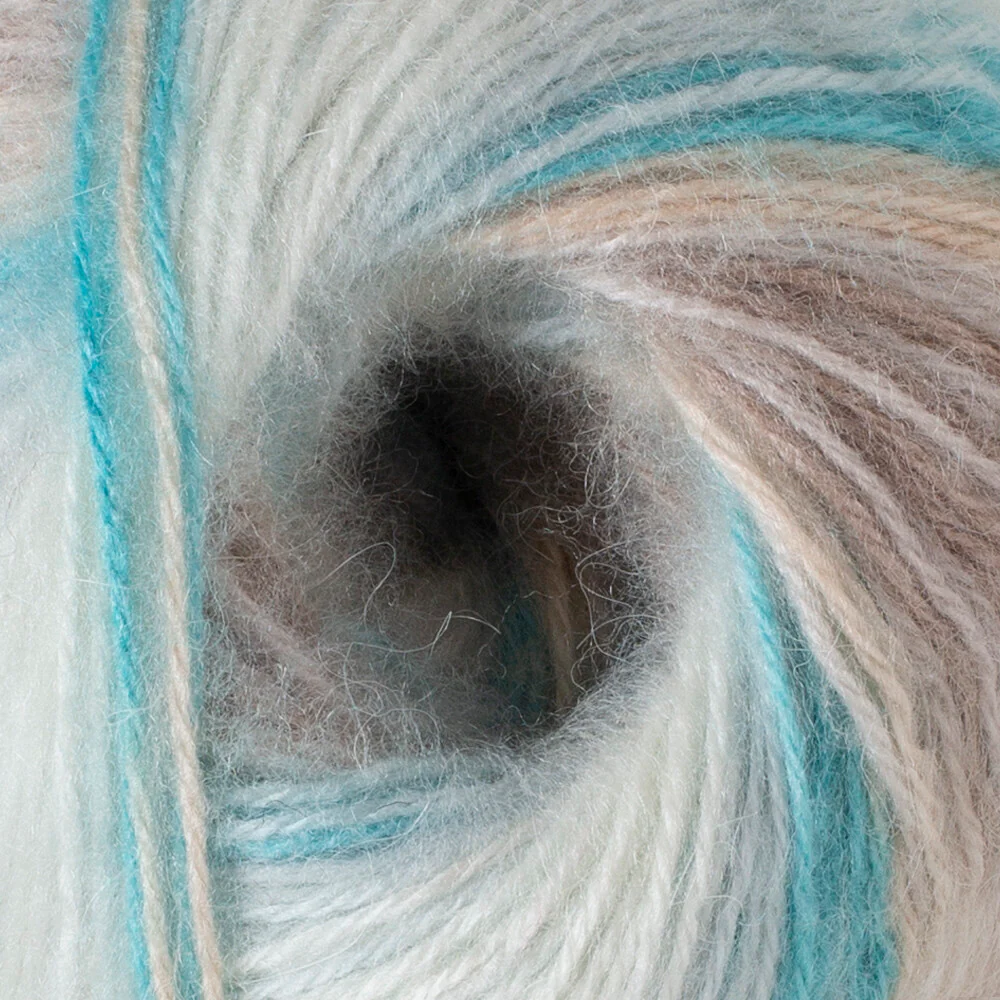 YarnArt Angora Active Knitting Yarn, Variegated - 852 - Image 3