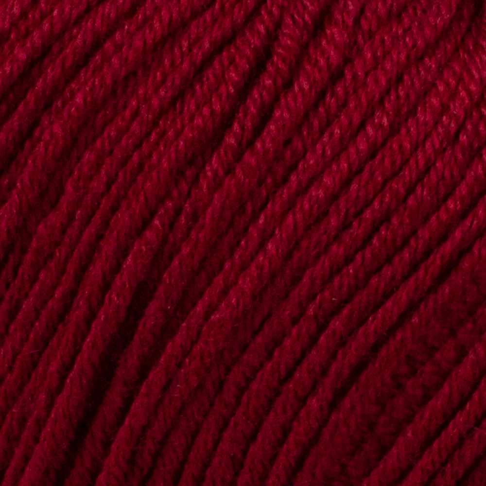 YarnArt Baby Cotton Knitting Yarn, Claret - 428 - Image 2