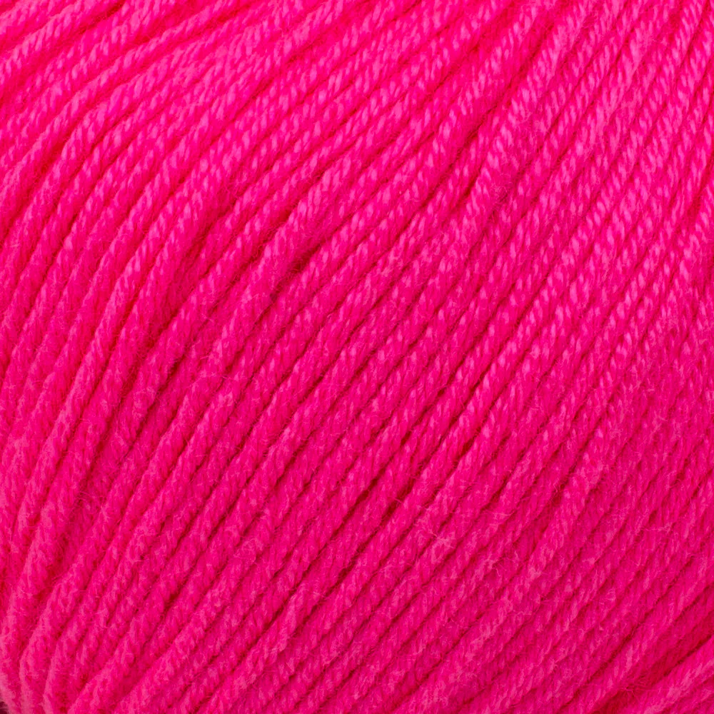YarnArt Baby Cotton Knitting Yarn, Fuchsia - 422 - Image 2
