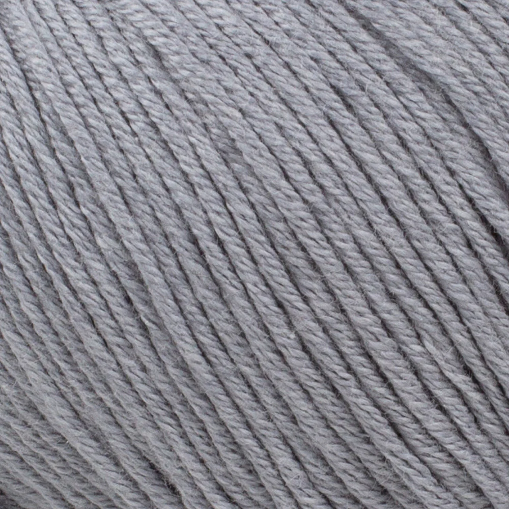 YarnArt Baby Cotton Knitting Yarn, Grey - 452 - Image 2