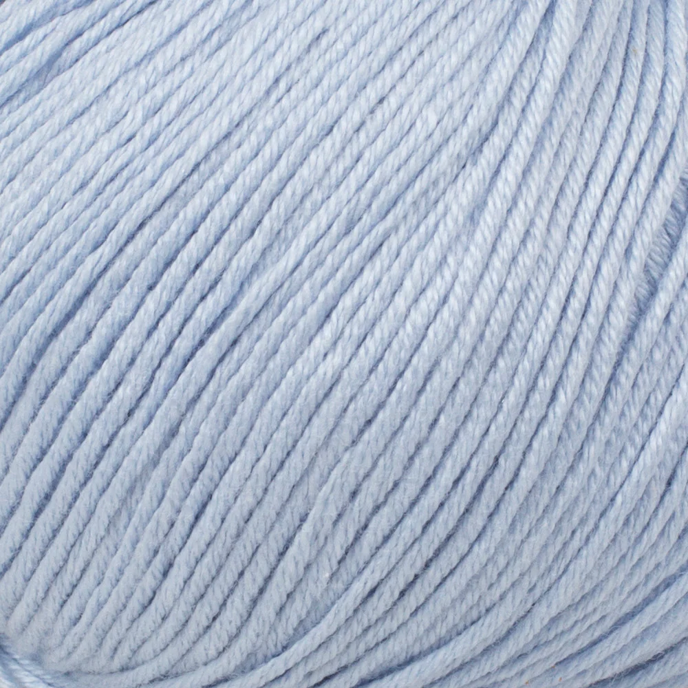 YarnArt Baby Cotton Knitting Yarn, Light Blue - 450 - Image 2