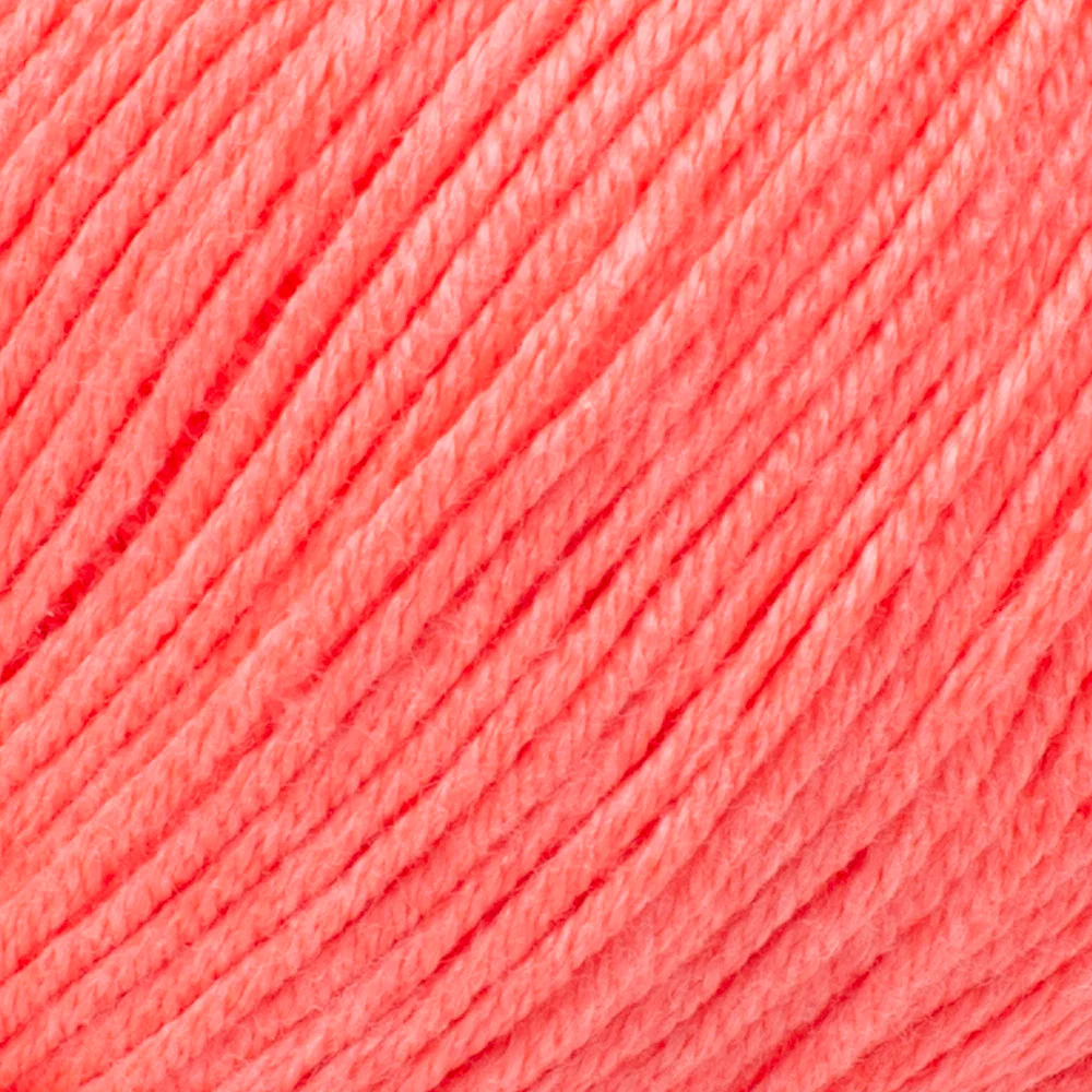 YarnArt Baby Cotton Knitting Yarn, Neon Pink - 424 - Image 2