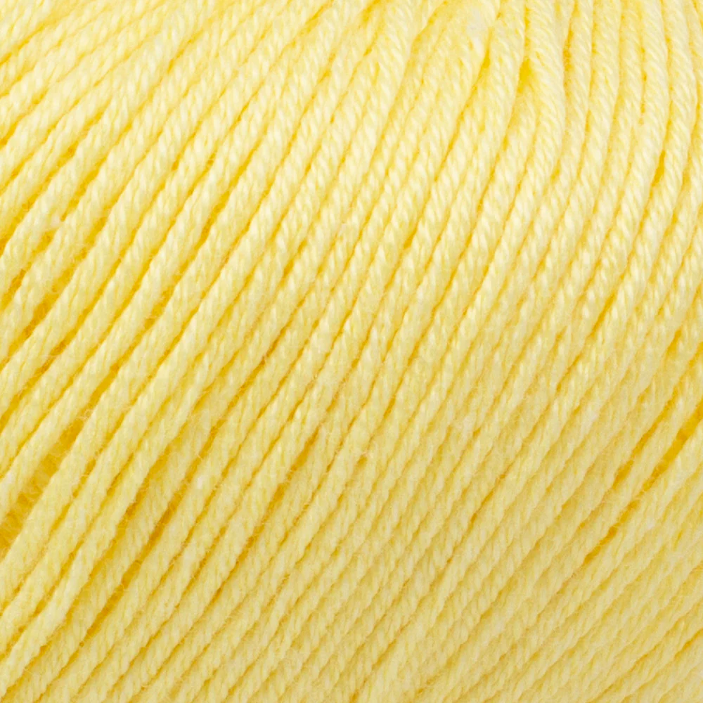 YarnArt Baby Cotton Knitting Yarn, Yellow - 431 - Image 2