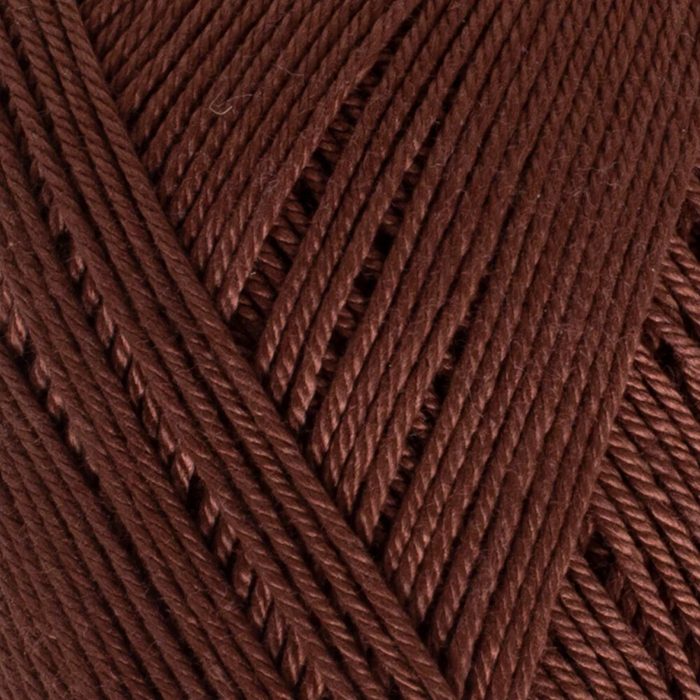 YarnArt Begonia 50gr Knitting Yarn, Brown - 0077 - Image 2
