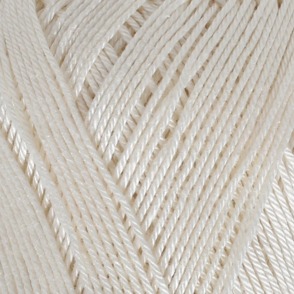 YarnArt Begonia 50gr Knitting Yarn, Cream - 6282 - Image 2