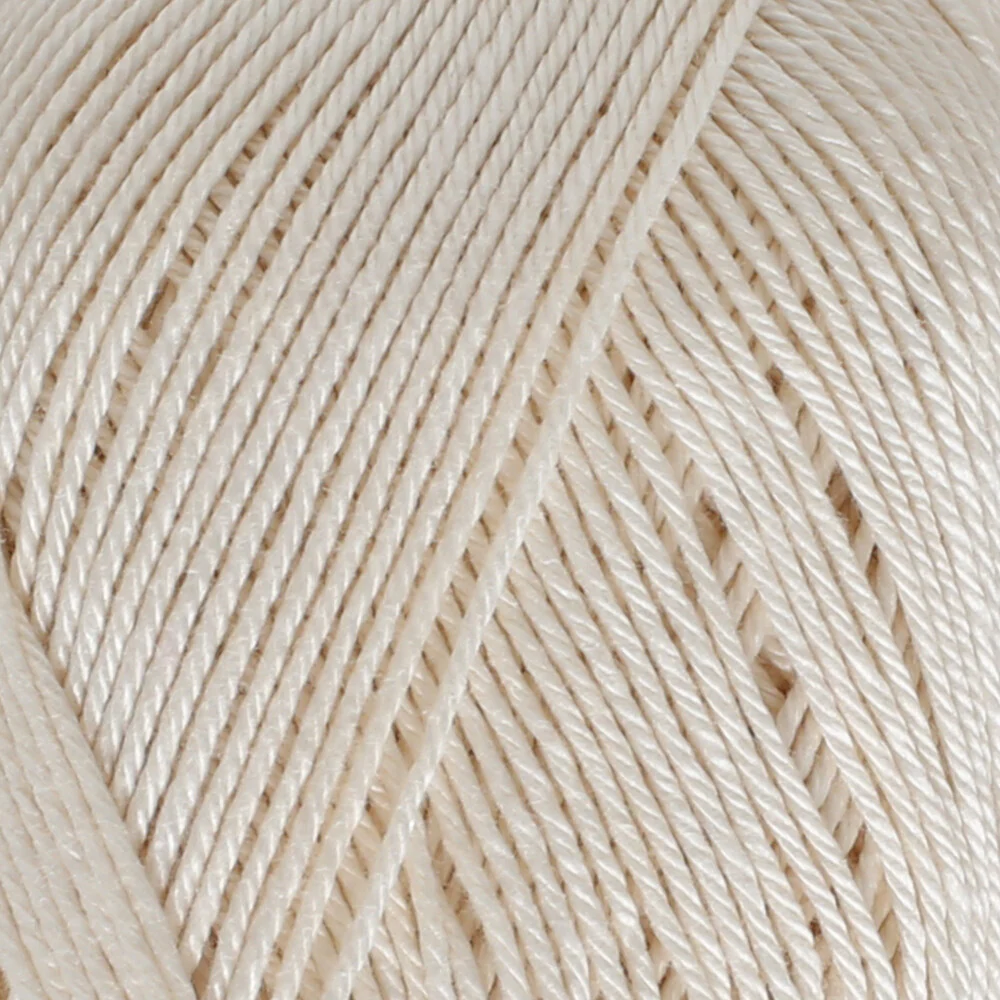YarnArt Begonia 50gr Knitting Yarn, White - 6194 - Image 2