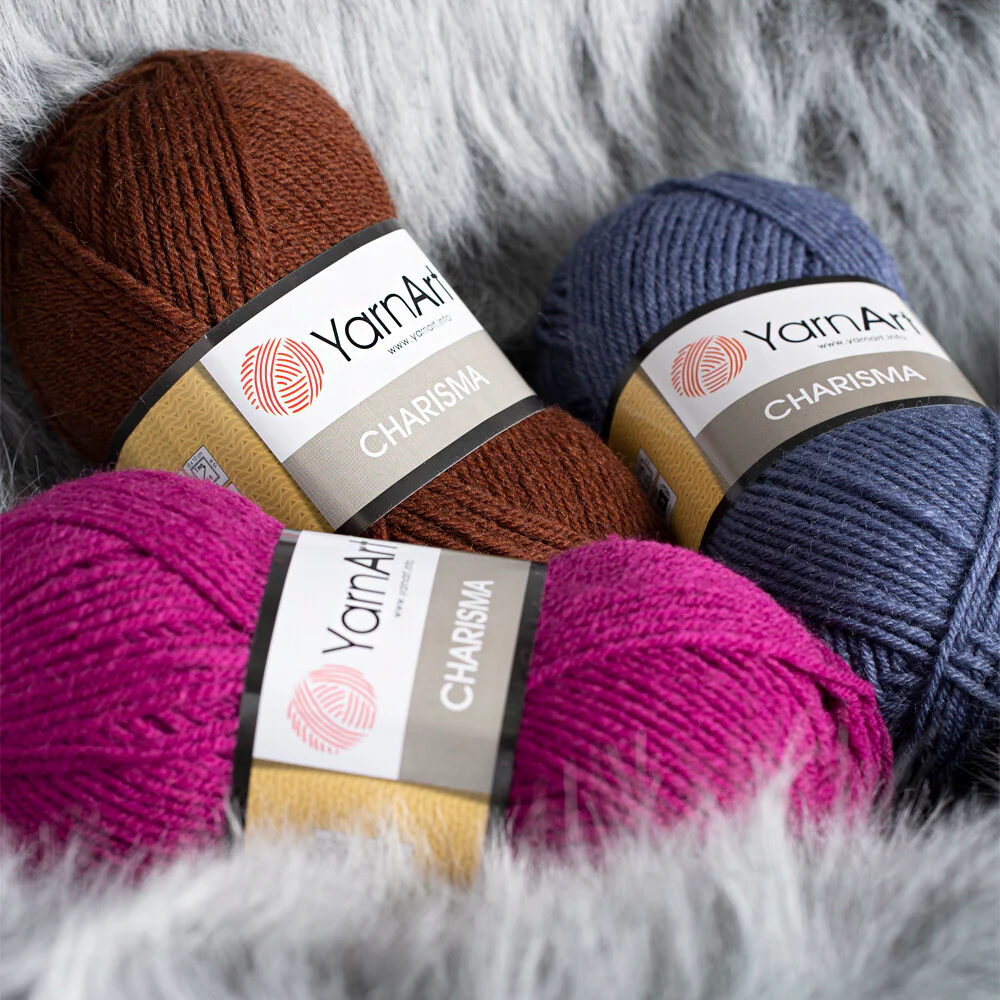YarnArt Charisma Yarn, Green - 11448 - Image 4