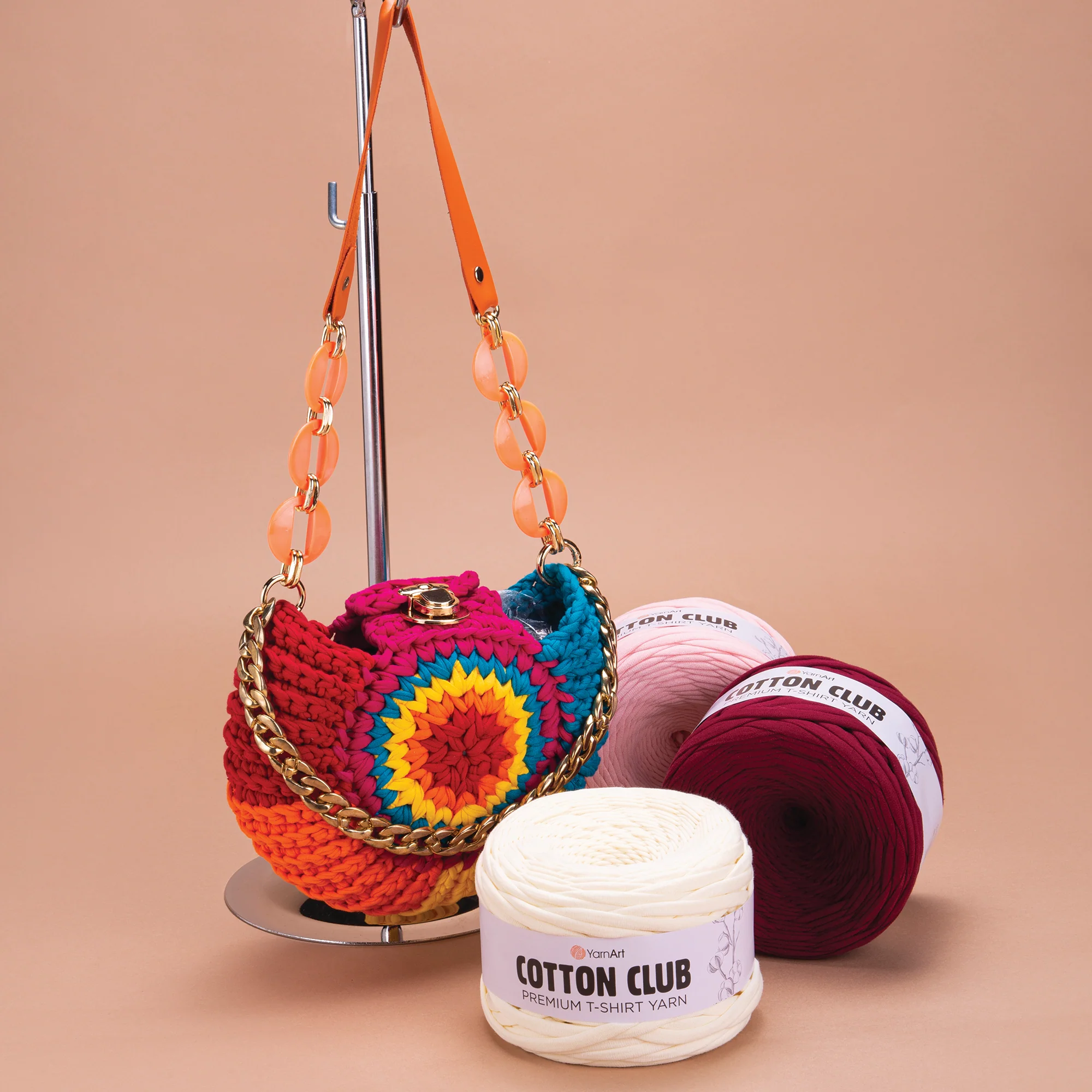 Yarnart COTTON CLUB T-Shirt Yarn Ecru-7349 - Image 5
