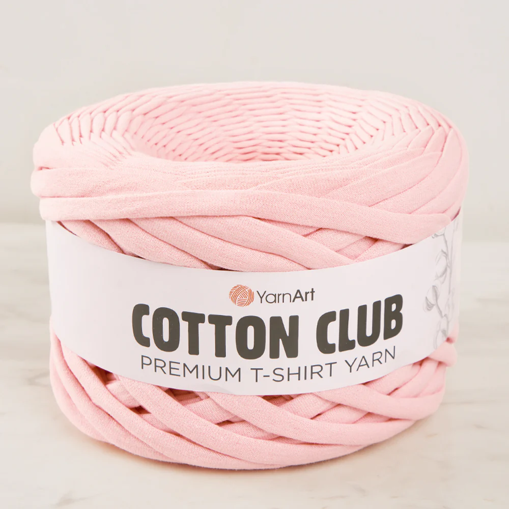 Yarnart COTTON CLUB T-Shirt Yarn Pink-7347