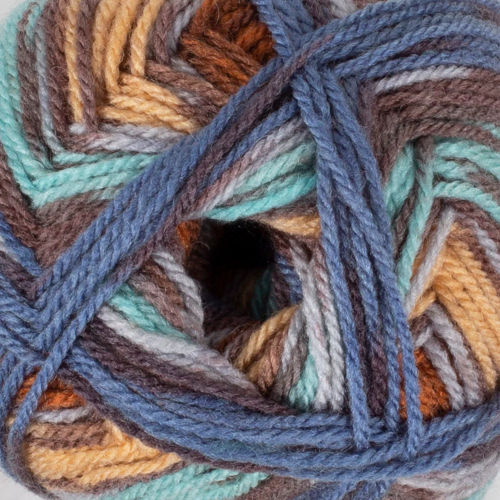 YarnArt Crazy Color Knitting Yarn, Variegated - 175 - Image 3