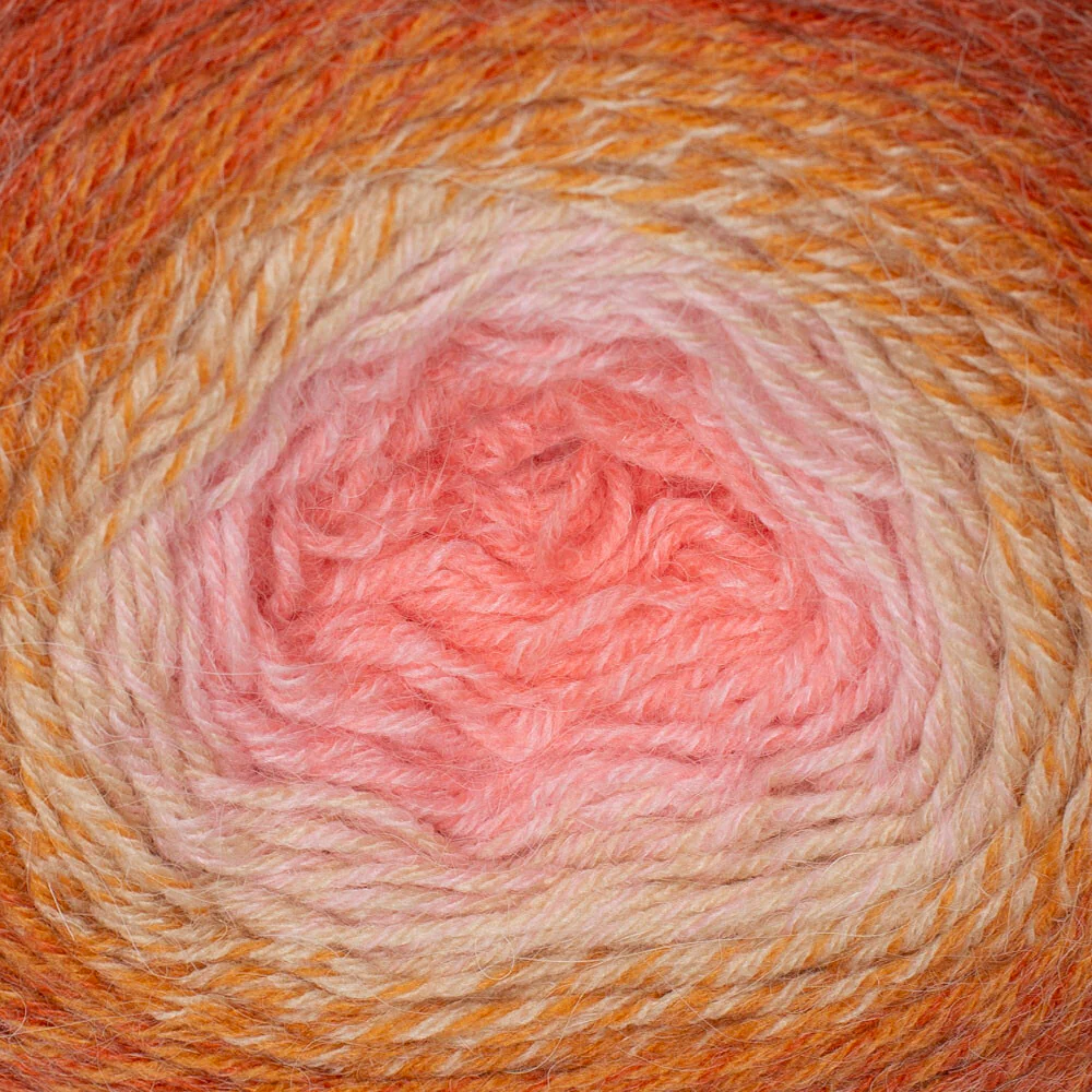 Yarnart Flowers Alpaca 250 Gr Knitting Yarn, Variegated - 414 - Image 2