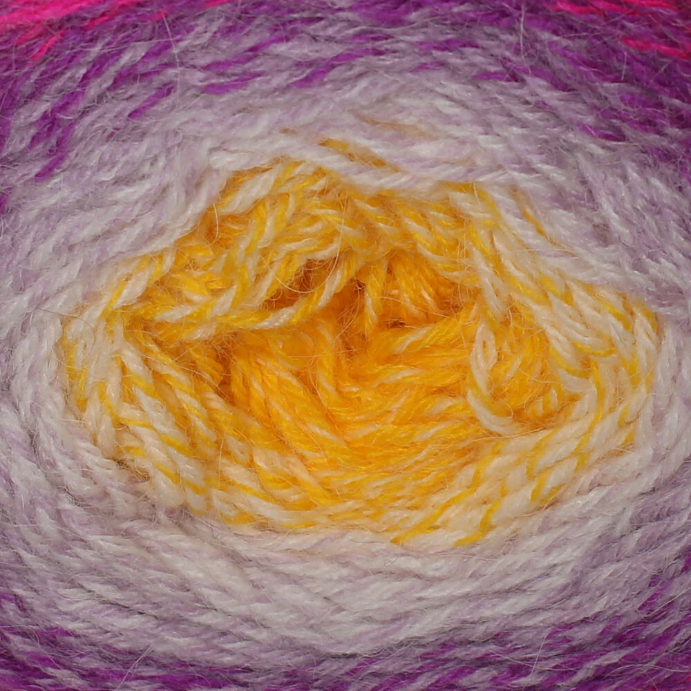 Yarnart Flowers Alpaca 250 Gr Knitting Yarn, Variegated - 426 - Image 2