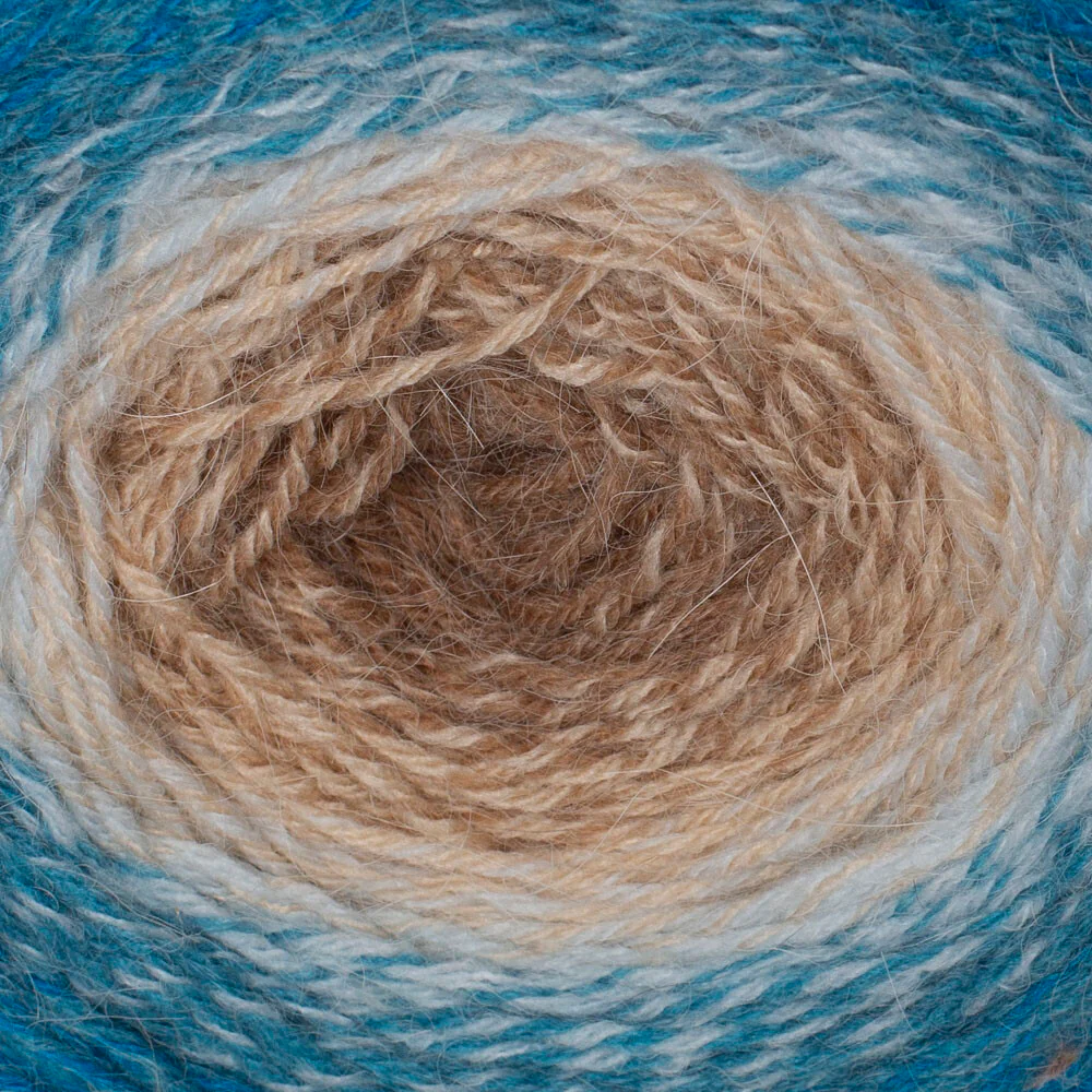 Yarnart Flowers Alpaca 250 Gr Knitting Yarn, Variegated - 431 - Image 2