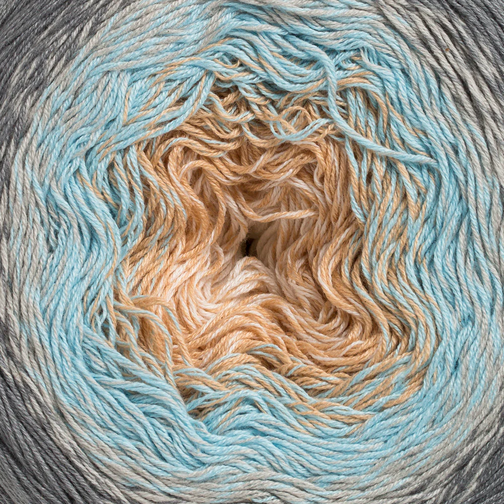YarnArt Flowers Cotton Gradient Yarn - 268 - Image 2