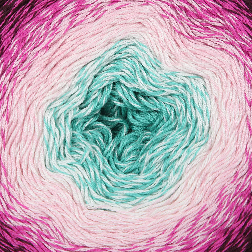 YarnArt Flowers Cotton Gradient Yarn - 301 - Image 2