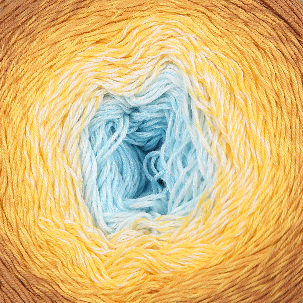 YarnArt Flowers Cotton Gradient Yarn - 309 - Image 2