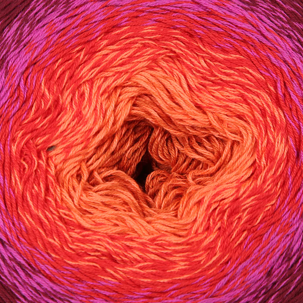 YarnArt Flowers Cotton Gradient Yarn - 310 - Image 2