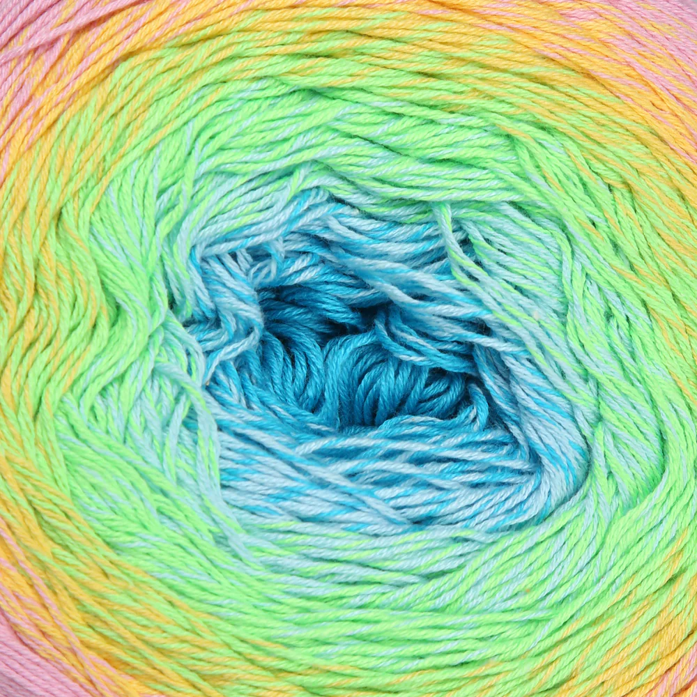 YarnArt Flowers Cotton Gradient Yarn - 312 - Image 2