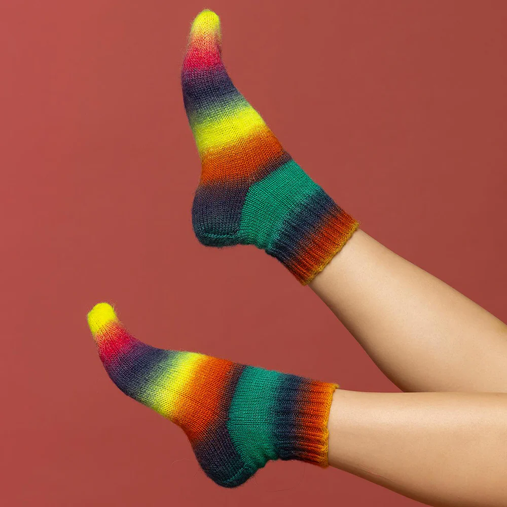 Yarnart Forza Festival Variegated Hand Knitting Yarn - 2902 - Image 5