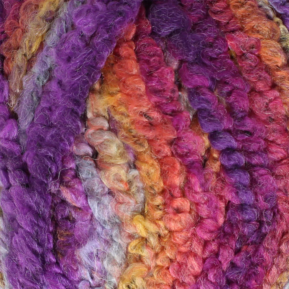 Yarnart Frizzy Yarn, Variegated - 412 - Image 2