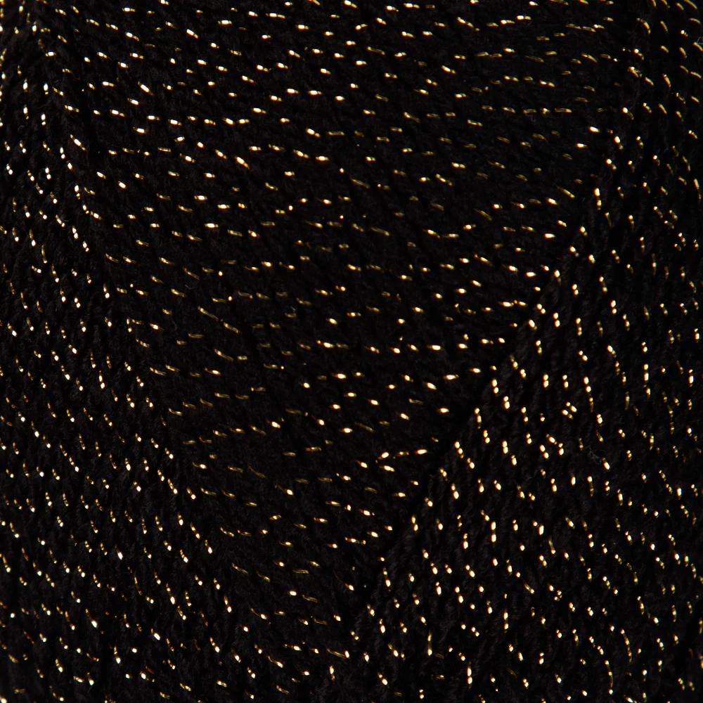 Yarnart GOLD Knitting Yarn, Black - 9004 - Image 2