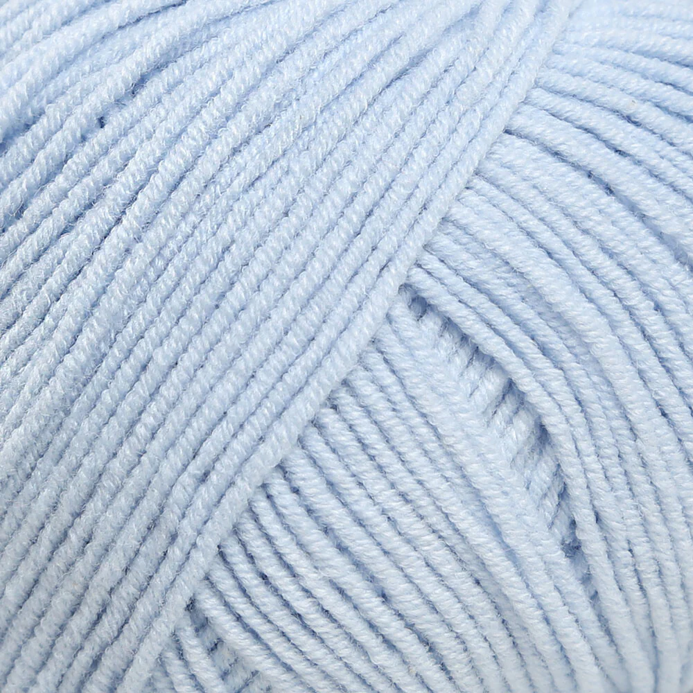 YarnArt Jeans Knitting Yarn, Baby Blue - 75 - Image 2