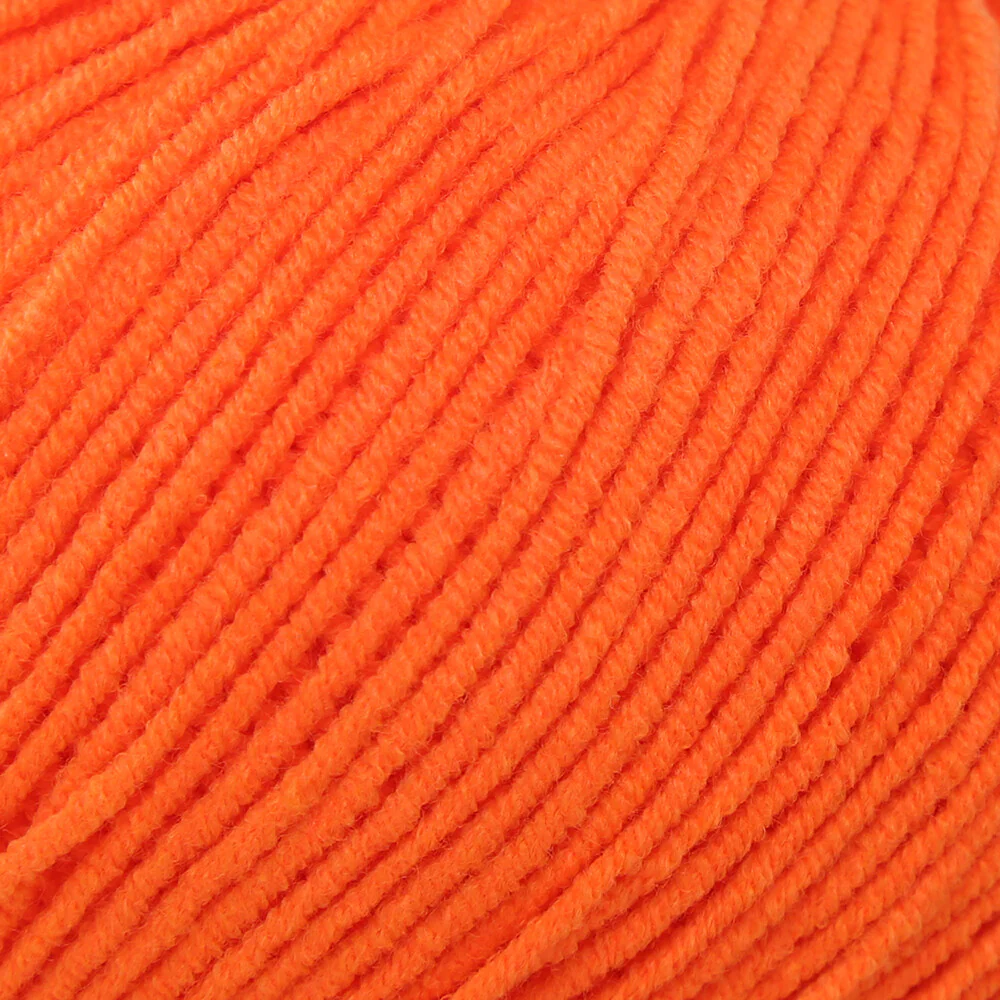 YarnArt Jeans Knitting Yarn, Orange - 77 - Image 2