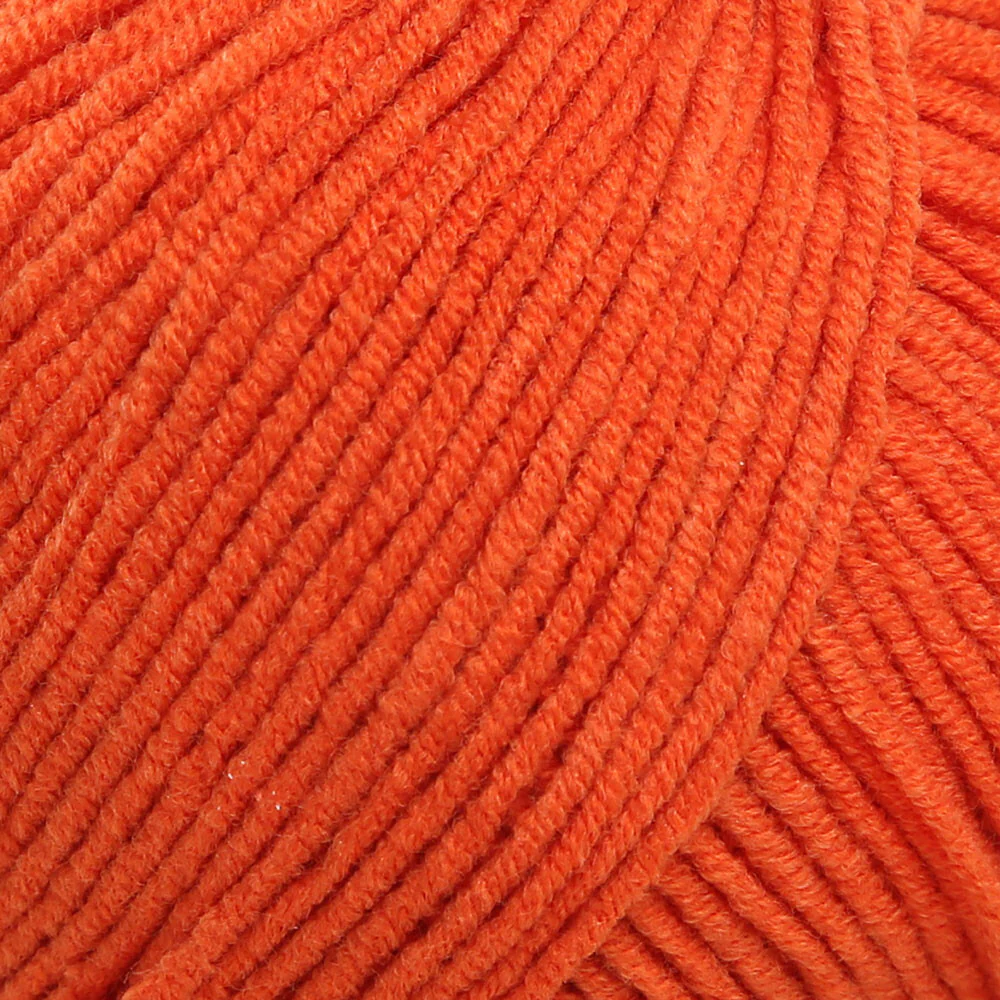 YarnArt Jeans Knitting Yarn, Orange - 85 - Image 2