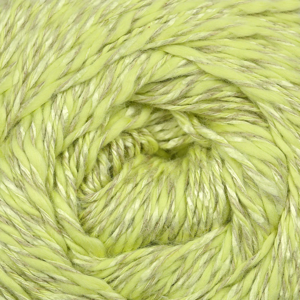 YarnArt Linen Soft Hand Knitting Yarn ,Green 7311 - Image 2