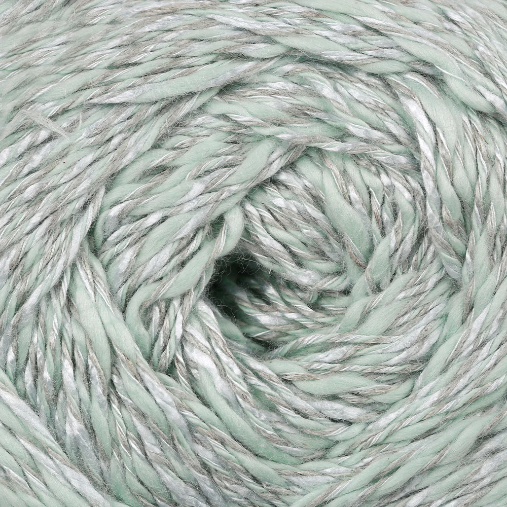 YarnArt Linen Soft Hand Knitting Yarn ,Green 7312 - Image 2