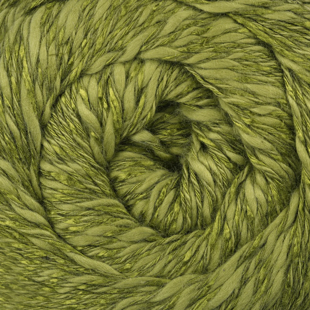 YarnArt Linen Soft Hand Knitting Yarn ,Green 7314 - Image 2