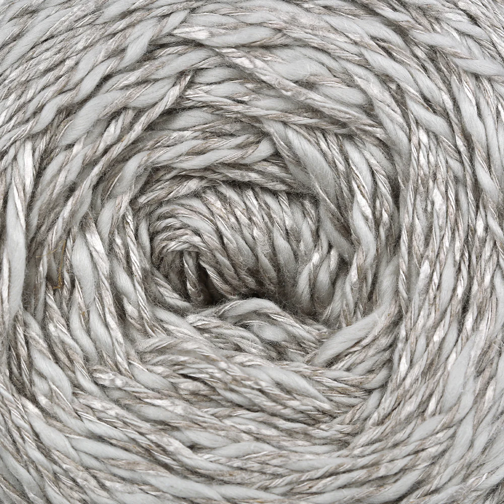 YarnArt Linen Soft Hand Knitting Yarn ,Grey 7307 - Image 2