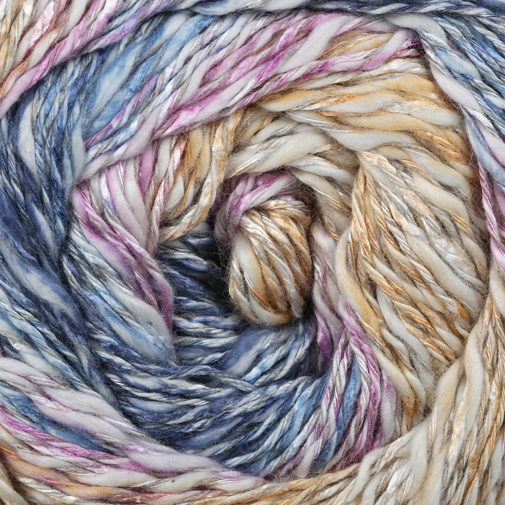 YarnArt Linen Soft Hand Knitting Yarn ,Variegated  7404 - Image 3