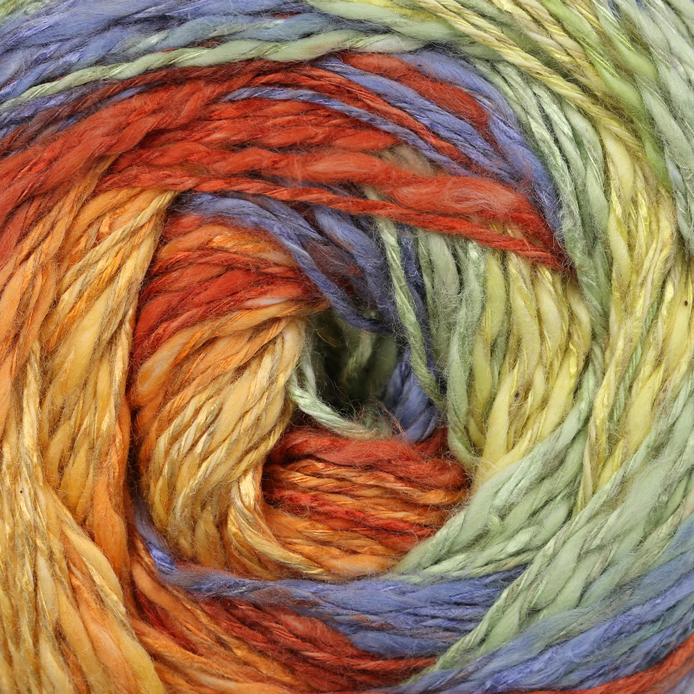 YarnArt Linen Soft Hand Knitting Yarn ,Variegated  7412 - Image 3