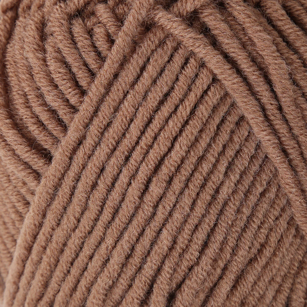 YarnArt Merino Bulky Yarn, Brown - 514 - Image 2