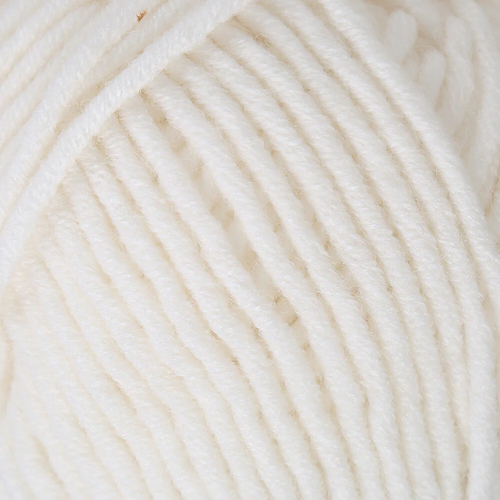 YarnArt Merino Bulky Yarn, White - 501 - Image 2