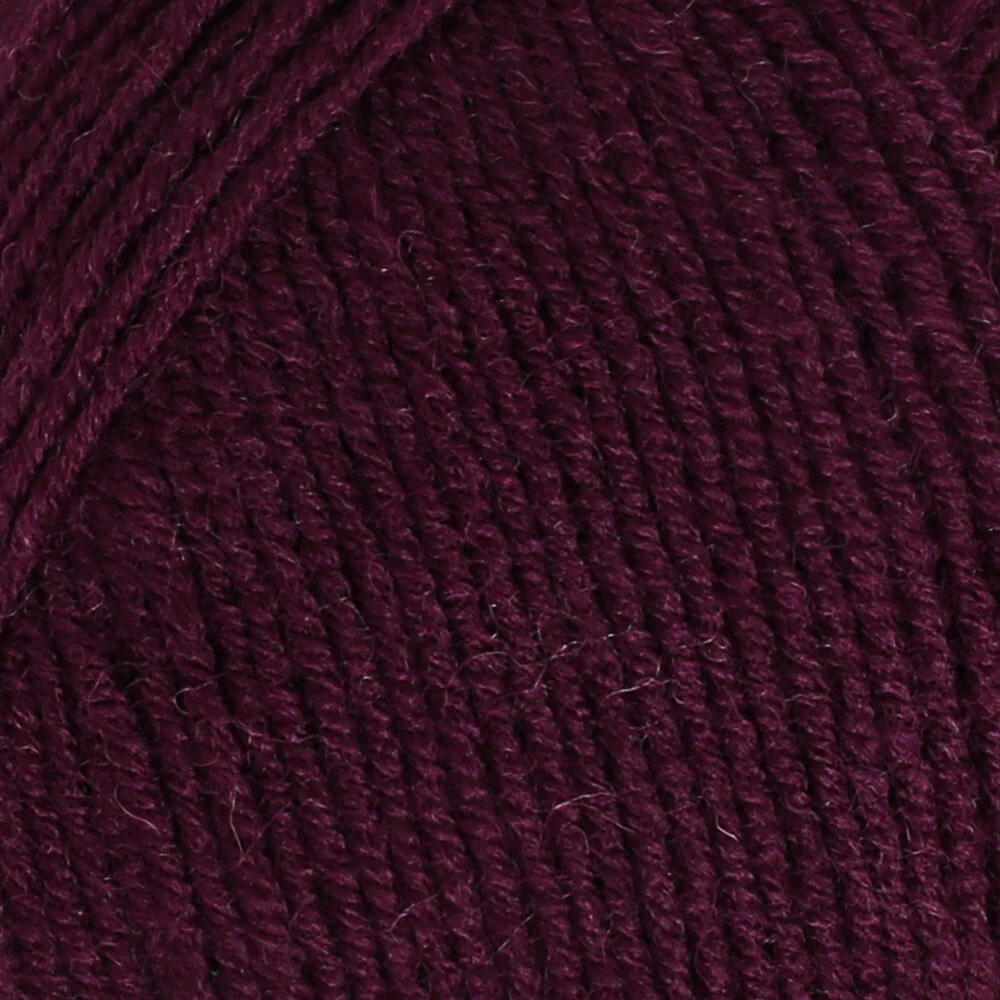 Yarnart Merino de Luxe / 50 Yarn, Aubergine - 10094 - Image 2