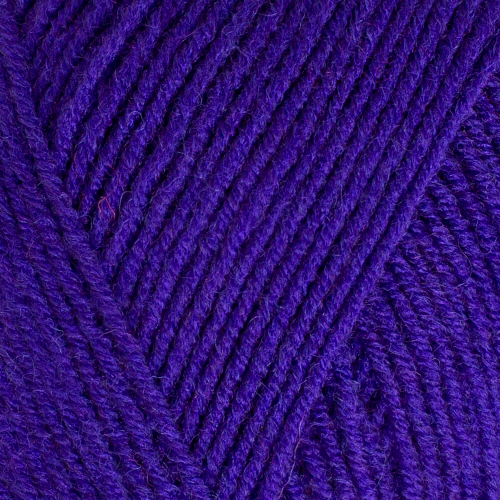 Yarnart Merino de Luxe / 50 Yarn, Dark Purple - 556 - Image 2