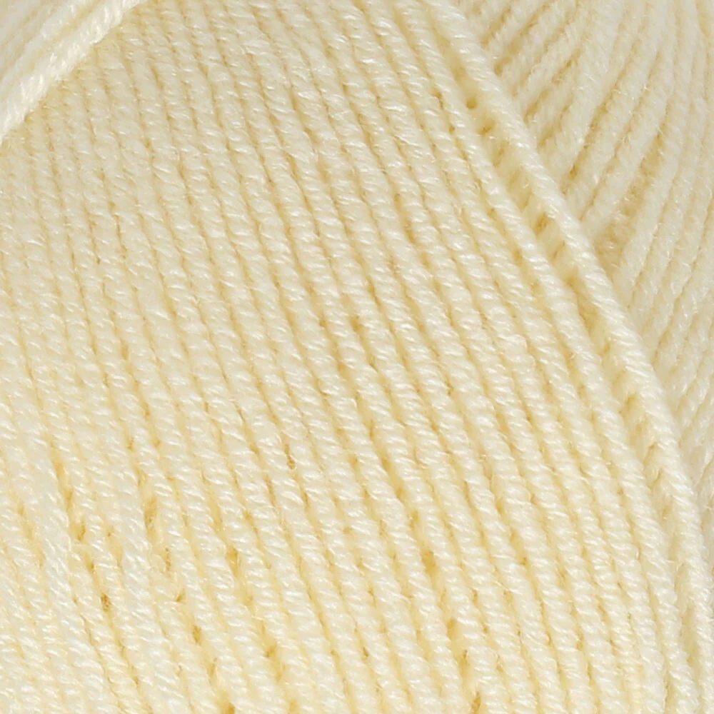 Yarnart Merino de Luxe / 50 Yarn, Light Yellow - 7003 - Image 2